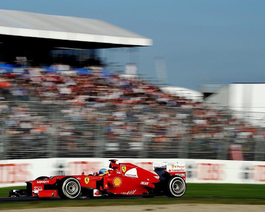 Fernando Alonso (ESP) Ferrari F2012. Formula One World Championship, Rd1, Australian Grand Prix, Race, Albert Park, Melbourne, Australia, Sunday, 18 March 2012. © Sutton Images. No reproduction without permission. Fernando Alonso (ESP) Ferrari F2012. Formula One World Championship, Rd1, Australian Grand Prix, Race, Albert Park, Melbourne, Australia, Sunday, 18 March 2012. © Sutton Images. No reproduction without permission.