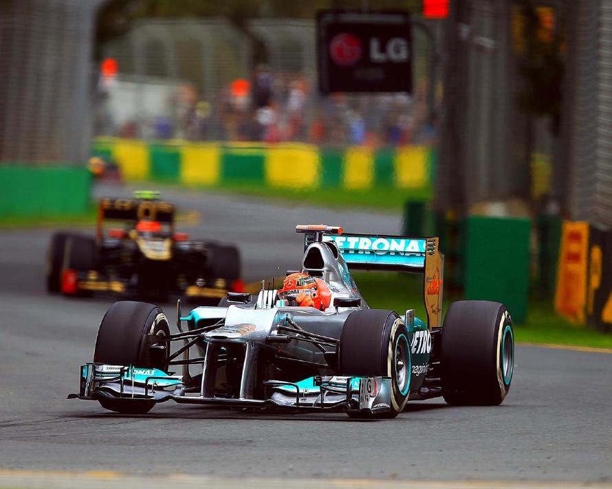 Michael Schumacher (GER) Mercedes AMG F1 W03. Formula One World Championship, Rd1, Australian Grand Prix, Practice, Albert Park, Melbourne, Australia, Friday, 16 March 2012. © Sutton Images. No reproduction without permission. Michael Schumacher (GER) Mercedes AMG F1 W03. Formula One World Championship, Rd1, Australian Grand Prix, Practice, Albert Park, Melbourne, Australia, Friday, 16 March 2012. © Sutton Images. No reproduction without permission.
