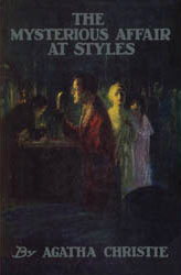Book cover, The Mysterious Affair at Styles by Agatha Christie.