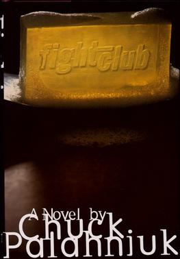 Book cover, Fight Club by Chuck Palahniuk.