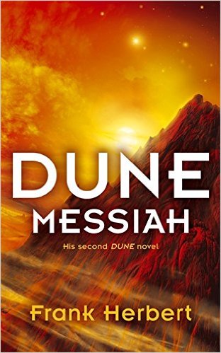 Book cover, Dune Messiah by Frank Herbert.