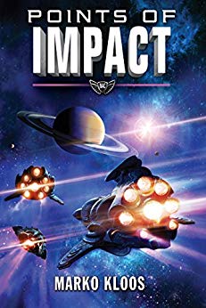 Book cover, Points of Impact by Marko Kloos.