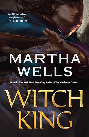 Book cover, Witch King by Martha Wells.