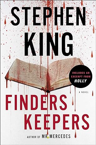Book cover, Finders Keepers by Stephen King.