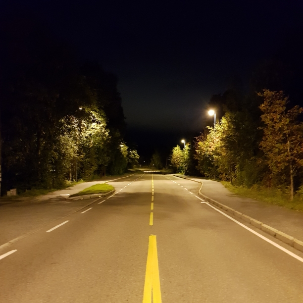 Empty roads. An unfamiliar sight.