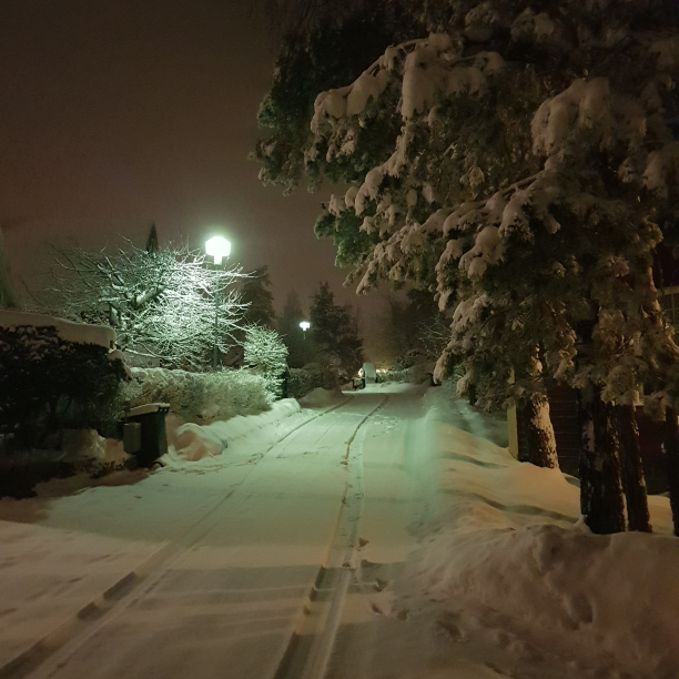 More snow. More snow.