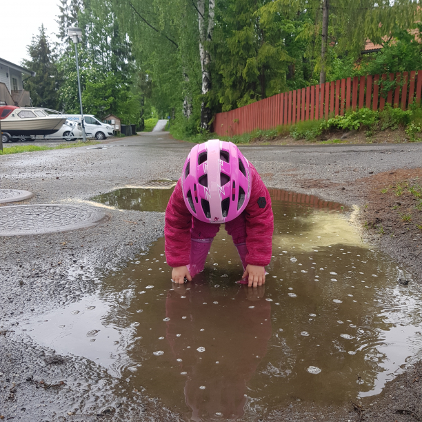 And for my next trick, I'll pull this entire puddle of dirty water over my head! And for my next trick, I’ll pull this entire puddle of dirty water over my head!