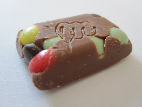 Milk Chocolate with Smarties.