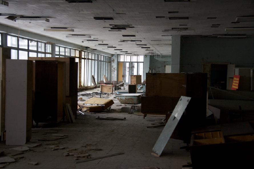 Inside what was supposedly a store of some kind. Inside what was supposedly a store of some kind.
