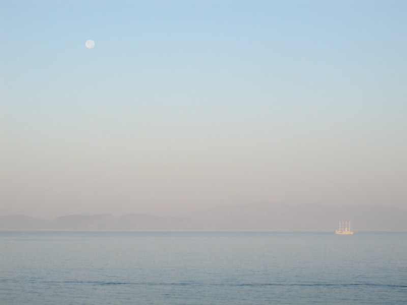 Early morning docking in Kusadasi, Turkey. Early morning docking in Kusadasi, Turkey.