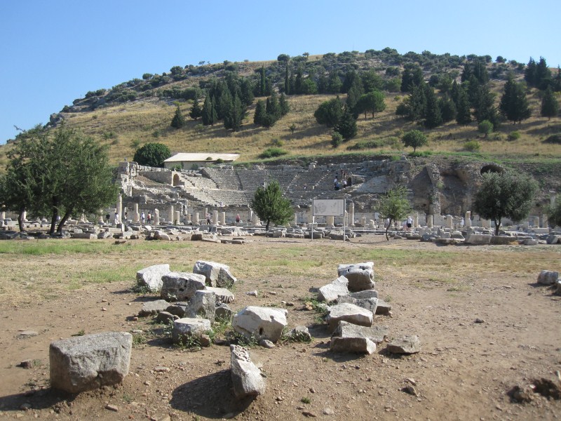The Ephesus Odean. The Ephesus Odean.