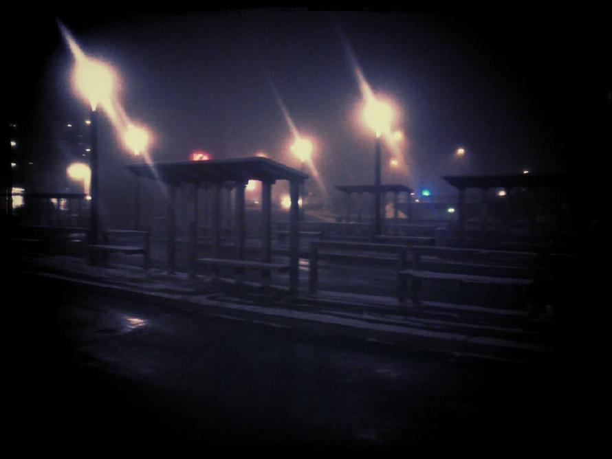 Notodden bus station. Notodden bus station.