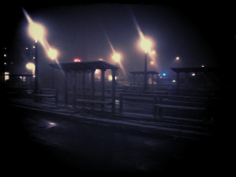 Notodden bus station.