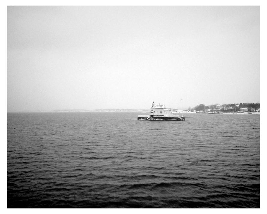 Dyna fyr, lighthouse in the Oslo Fjord. Dyna fyr, lighthouse in the Oslo Fjord.