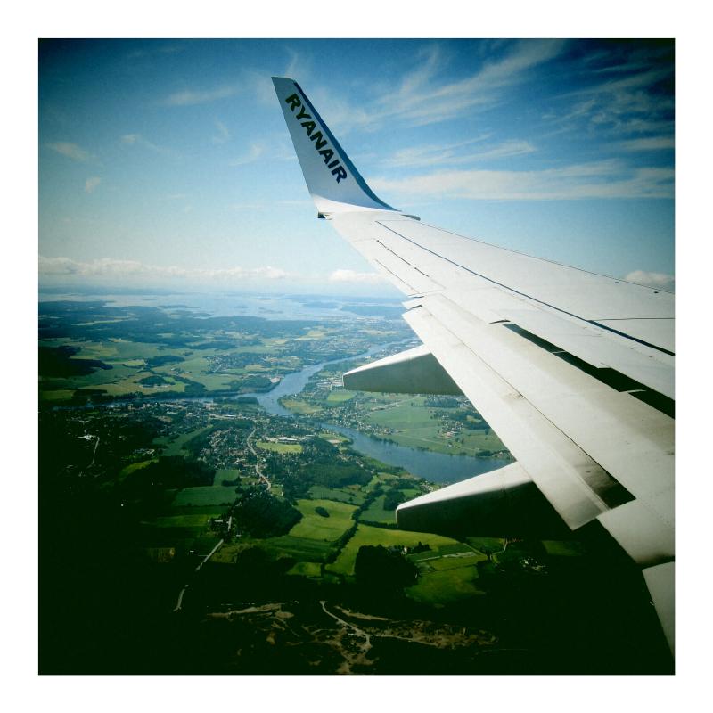 Back over Norway.