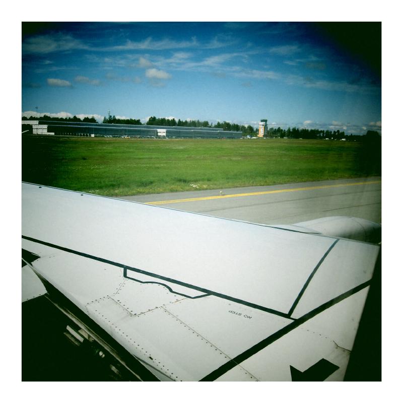 Touchdown at Rygge Airport (RYG).