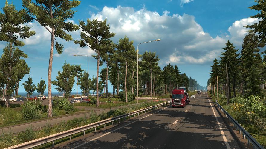 Euro Truck Simulator 2: Beyond the Baltic Sea. Euro Truck Simulator 2: Beyond the Baltic Sea.