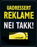 Reklame - Nei, takk. (uten URL)