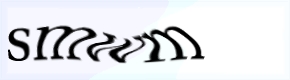 A classic CAPTCHA that resolves to &lsquo;smwm&rsquo;.