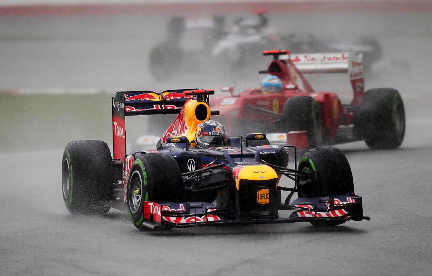 Sebastian Vettel (GER) Red Bull Racing RB8. Formula One World Championship, Rd2, Malaysian Grand Prix, Race, Sepang, Malaysia, Sunday, 25 March 2012. © Sutton Images. No reproduction without permission. Sebastian Vettel (GER) Red Bull Racing RB8. Formula One World Championship, Rd2, Malaysian Grand Prix, Race, Sepang, Malaysia, Sunday, 25 March 2012. © Sutton Images. No reproduction without permission.