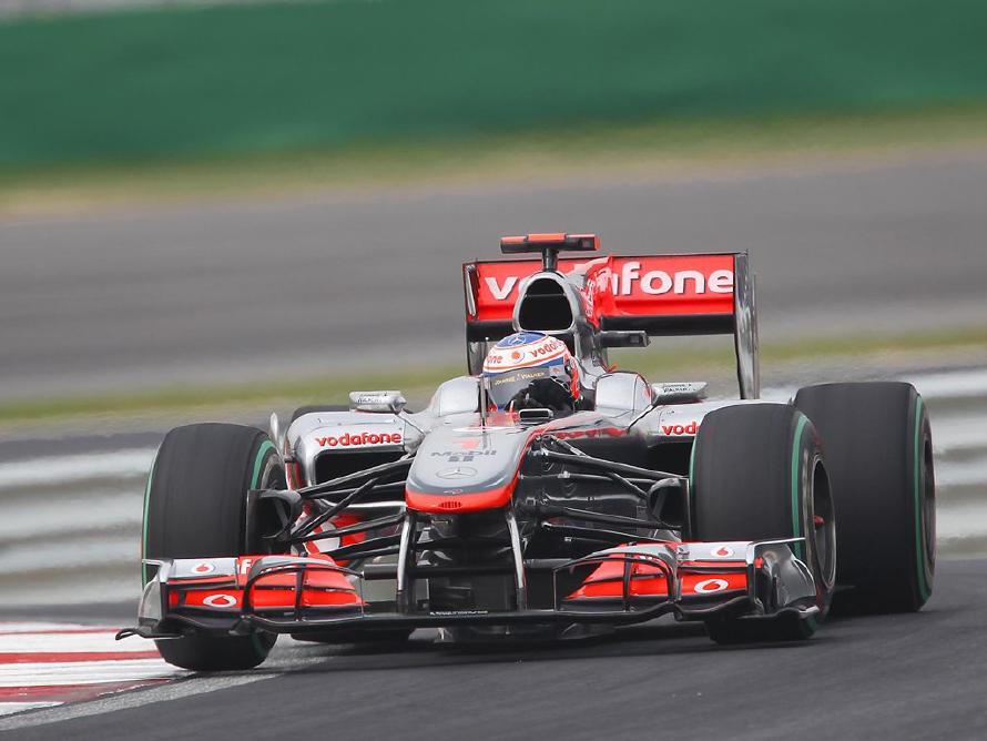 Jenson Button (GBR) McLaren MP4/25. Formula One World Championship, Rd 17, Korean Grand Prix, Qualifying Day, Korea International Circuit, Yeongam, South Korea, Saturday, 23 October 2010 Jenson Button (GBR) McLaren MP4/25. Formula One World Championship, Rd 17, Korean Grand Prix, Qualifying Day, Korea International Circuit, Yeongam, South Korea, Saturday, 23 October 2010