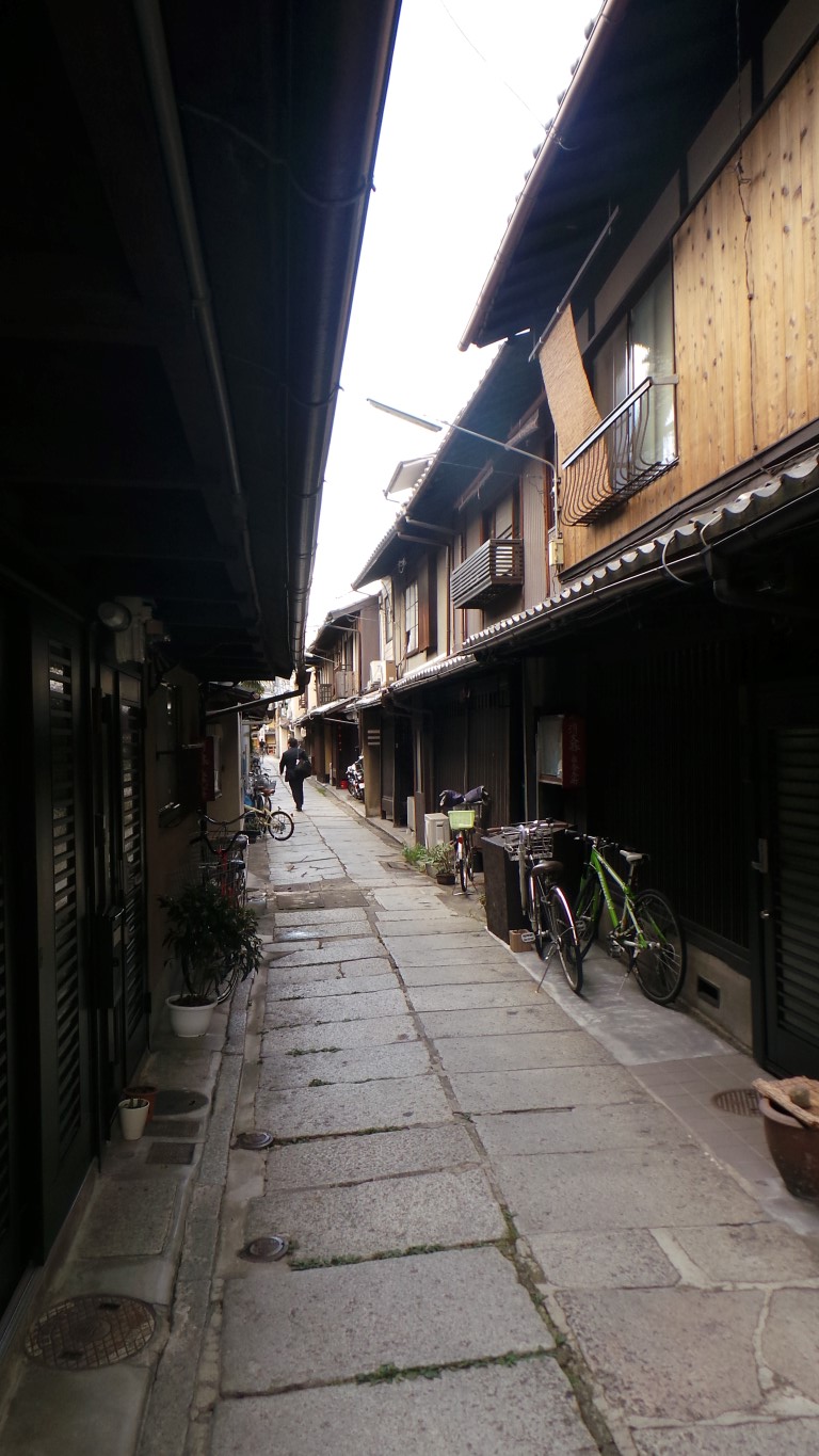 We managed to find a quiet street.