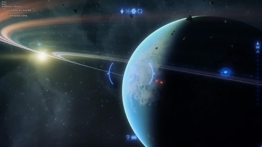 Limit Theory's first person mode. Limit Theory