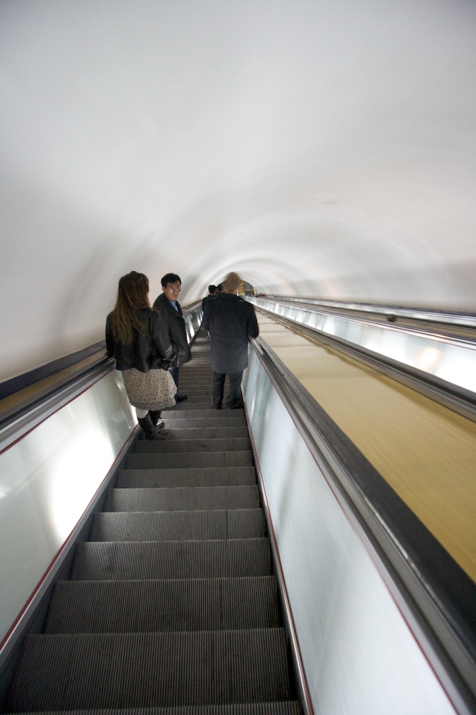 Construction of the Pyongyang two line metro started back in 1968 and today it moves around 700,000 people around each day.