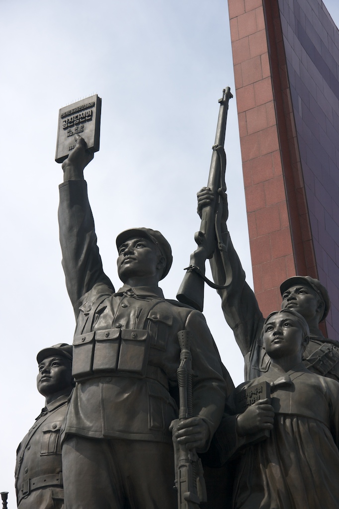 If I remember correctly, this is one of the many, many monuments built to celebrate that the Koreans finally threw out the Japanese in 1925.