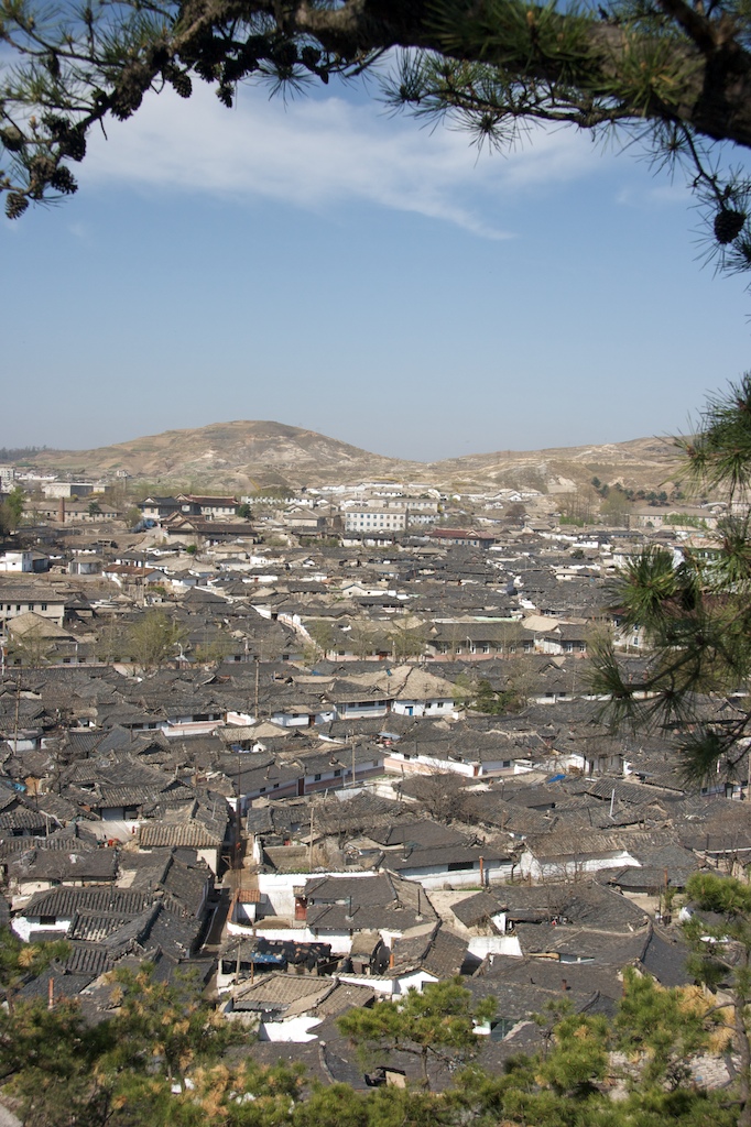 The city of Kaesong was the only important North Korean city that was not bombed back to the stone age during the Korean war. The reason is that it belonged to South Korea at the time.