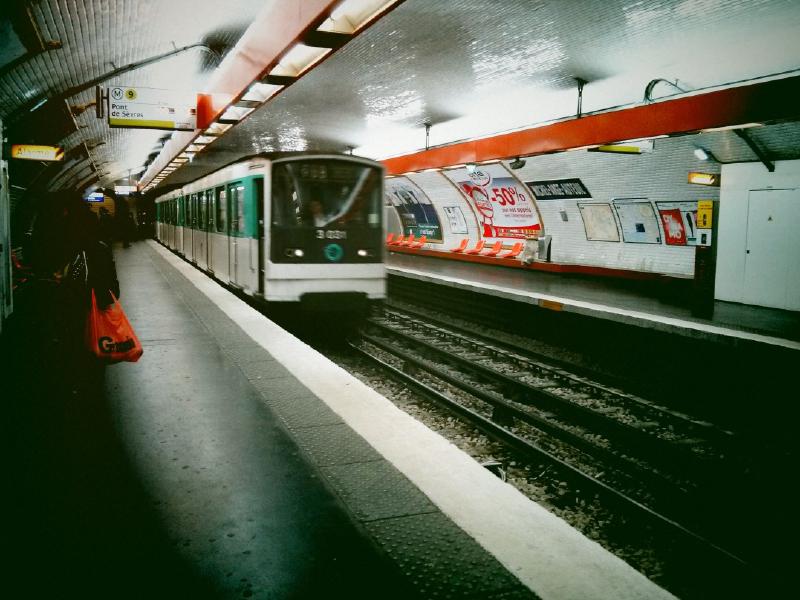 Paris Metro, surprisingly efficient.