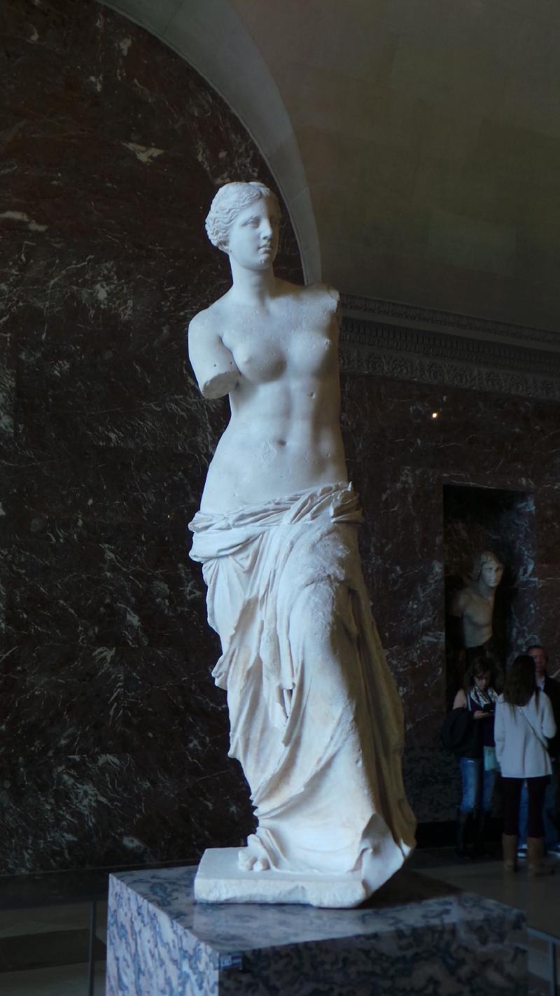 Aphrodite of Milos, but better know as Venus de Milo.