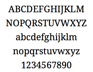 Droid Serif