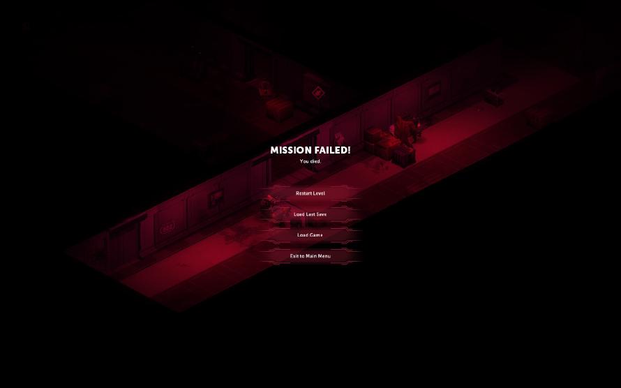 Shadowrun: Dragonfall - Director's Cut: While the game isn't very challenging on normal difficulty, it's certainly possible to die, like illustrated here... Shadowrun: Dragonfall - Director’s Cut: While the game isn’t very challenging on normal difficulty, it’s certainly possible to die, like illustrated here…