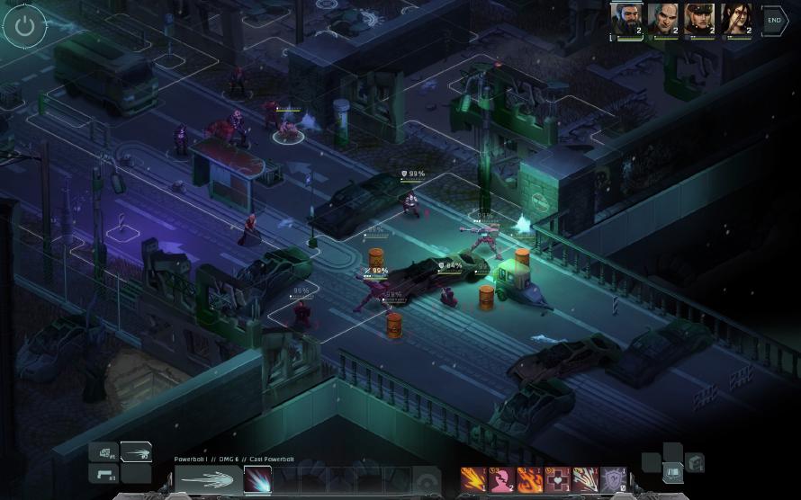 Shadowrun: Dragonfall - Director's Cut: Turn based combat. Shadowrun: Dragonfall - Director’s Cut: Turn based combat.