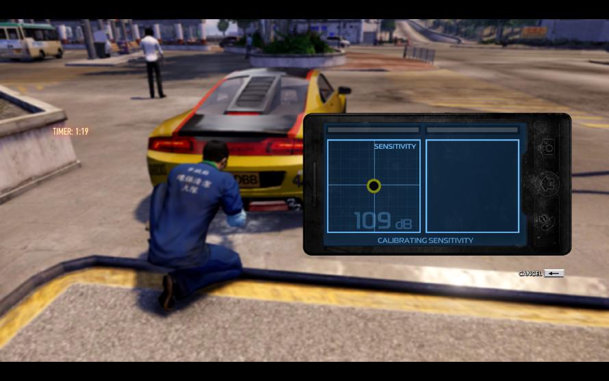 Missions often mean playing some high tech mini games. Missions often mean playing some high tech mini games.