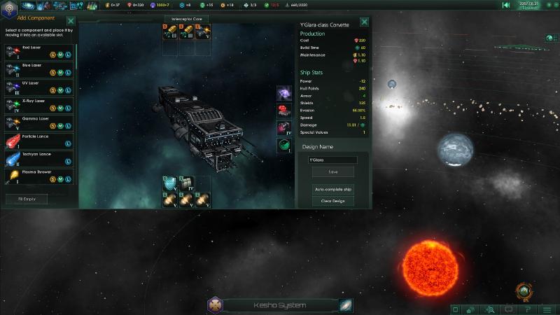 Stellaris: Ship designer.
