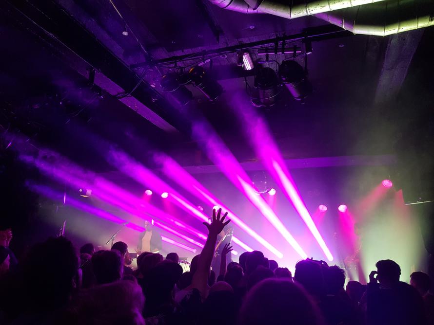 The End. The Midnight on stage at John Dee in Oslo, Norway.