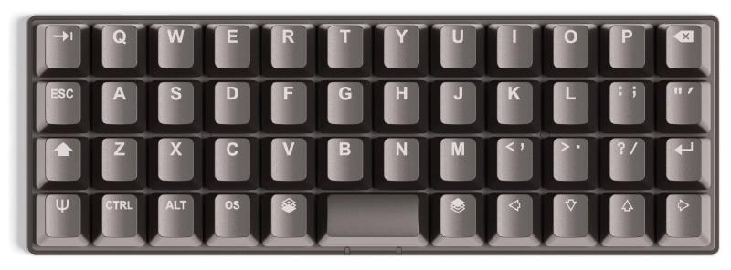 Ortholinear keyboard