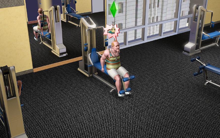 Working out, but not too happy about it. Working out, but not too happy about it.