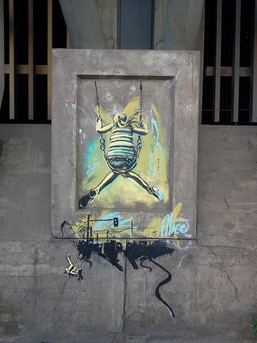 By Alice Pasquini. By Alice Pasquini.