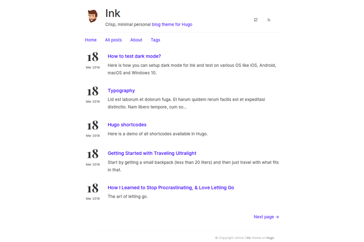 A website built with Hugo. A website built with Hugo.