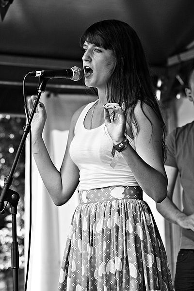 Florence and The Machine am 1-2-3-4 Shoreditch im Shoreditch Park in London am 5. August 2007. Photo by Fabio Venni from London, UK.