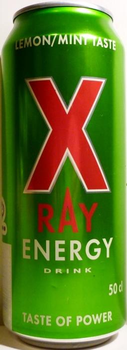 X.RAY Energy Drink (lemon/lime). Photo by CanMuseum.com.